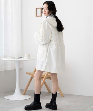 WEGO ナイロンスノーパーカー オフホワイト