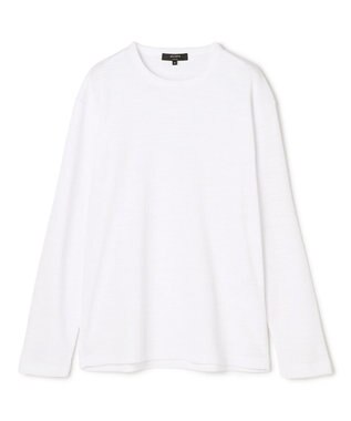 JOSEPH HOMME 【WEB・一部店舗限定】 メランジワッフル　クルーネックカットソー ホワイト系