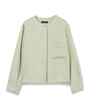 ソフトビスコーステーラリング　ノーカラーシャツ