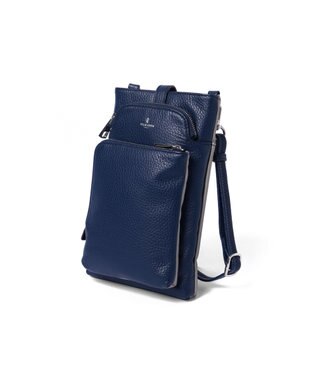 PELLE BORSA スリムポシェット Comfy 6701 ネイビー