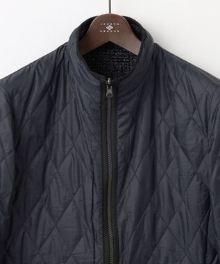 JOSEPH ABBOUD 【キング・洗える/リバーシブル/まるでニット】ツィーディーフリース ジャケット ネイビー系