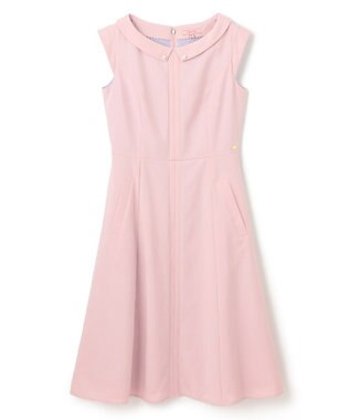TOCCA 【消臭・吸水速乾・洗える】SUMMER ENTRANCE 襟付きドレス ピンク系