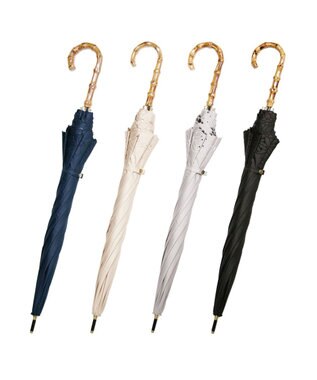 UNBILLION cache nez / フラワーボーラー刺繍ショートパラソル GY