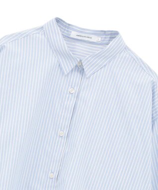 AMERICAN HOLIC イージーケアベーシックシャツ Stripe Sax