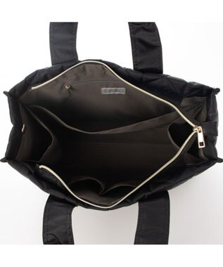 UNBILLION カシュカシュ cachecache / ボックスパテッドキルト2wayトート ブラック