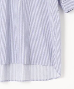 自由区 【WEB限定・洗える・XSサイズあり】トリコットジャージー カットソー スカイブルー系1