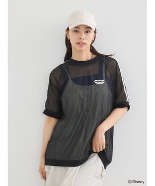 Green Parks オズワルド／メッシュラインプルオーバー Black