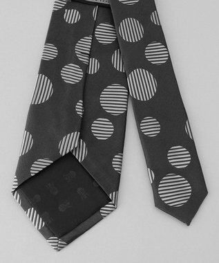 GOTAIRIKU GOTAIRIKU別注【日本製】シルク ネクタイ_小紋柄 グレー系8