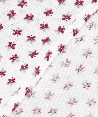 JOSEPH ABBOUD 【キングサイズ】ストレッチ コンパクトジャージープリント シャツ ワイン系5