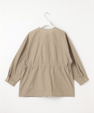 自由区 【洗える】シアーメモリー ブルゾン モカ