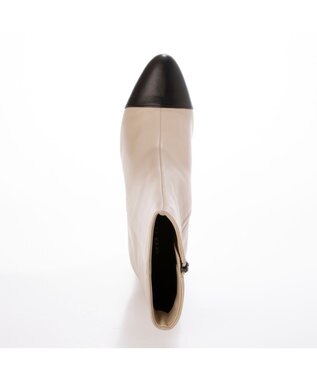 MODE ET JACOMO <MODE ET JACOMO>コンビデザインショートブーツ アイボリーコンビ