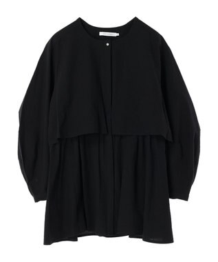 AMERICAN HOLIC サッカーワントーンティアードチュニック Black