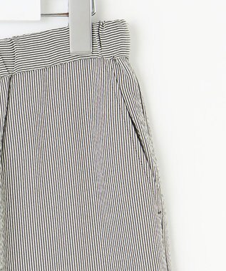 J.PRESS LADIES 【洗える】エアロツイルストライプ イージーパンツ カーキ系