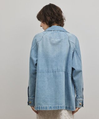 GRACE CONTINENTAL カバーオールジャケット サックス