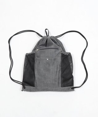 WEGO サイドメッシュポケットナップサック スミクロ