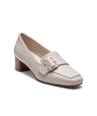 REGAL FOOT COMMUNITY 【リーガルレディース】F91Q バックル付きモカパンプス パンプス アイボリー