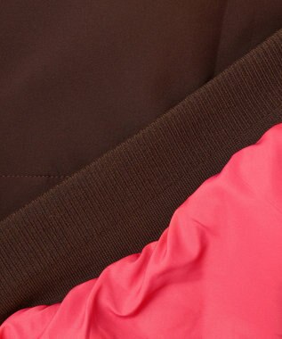 PW CIRCULUS 【3層レイヤー構造ボンディング×中綿キルティング】【WOMEN】中綿プルオーバー  ゴルフウェア レディース ダークブラウン系