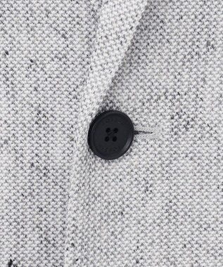 JOSEPH HOMME リネンドビージャージー　カットソージャケット ライトグレー系