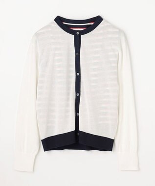 ANY ツインニットセット（ノースリーブニット＋カーディガン） エクリュ