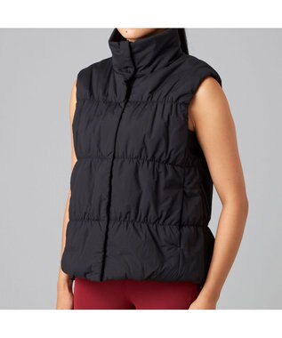 Chacott Chacott BALANCE 中わたギャザーベスト ブラック