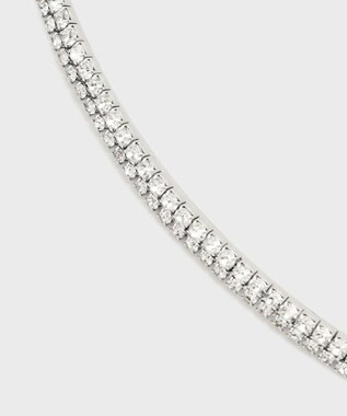 GRACE CONTINENTAL ビジューチェーンチョーカー シルバー