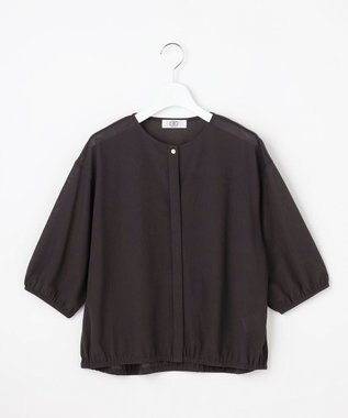 J.PRESS LADIES 【冷房対策に】シアードライトリコット クルーネック カーディガン