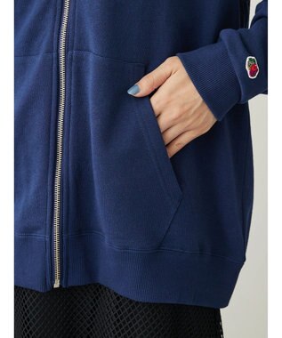 Green Parks ■ＦＲＵＩＴ　ＯＦ　ＴＨＥ　ＬＯＯＭ　ロゴパーカー Navy