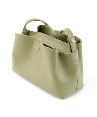 IBIZA イニシオ　牛革　ショルダーバッグ モカ