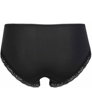 WACOAL ショーツ 【ハグするブラ】 BXB418とペア はきこみ丈あさめ ナイロンベア天竺素材(バック) レディース PXB118 /ワコール ブラック