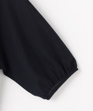 J.PRESS LADIES 【冷房対策に】シアードライトリコット クルーネック カーディガン ネイビー系