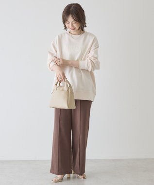 AMERICAN HOLIC カレッジロゴ裏毛スウェット Pink