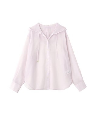 AMERICAN HOLIC シアーフーディーシャツ Pink