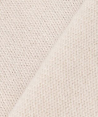 自由区 L 【洗える】ウールカシミヤブレンドハイネック ニット シャンパンベージュ