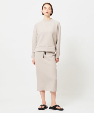 BEIGE， 【WEB限定】REMI / スウェットスカート Ecru