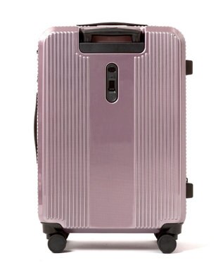 ACE BAGS & LUGGAGE World Traveler ボトムベイ スーツケース 53リットル 3~5泊 3.9kg キャスターストッパー 双輪キャスター 06952 ワールドトラベラー キャリーケース ピンクカーボン