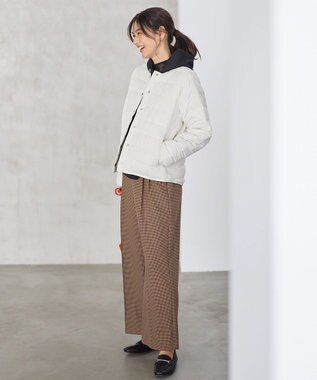 ANY フレンチダウンショートコート エクリュ