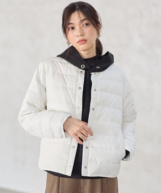 ANY フレンチダウンショートコート エクリュ