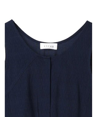 Green Parks ■ＥＳＣＡＲ　キリカエノースリーブワンピース Black