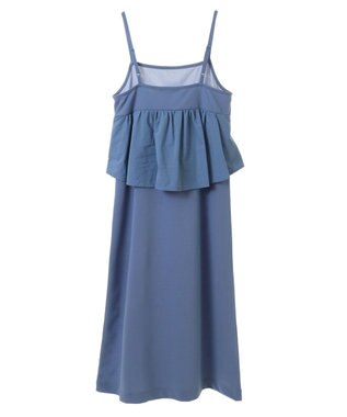 Green Parks armonia.ペプラムキャミワンピース Gray