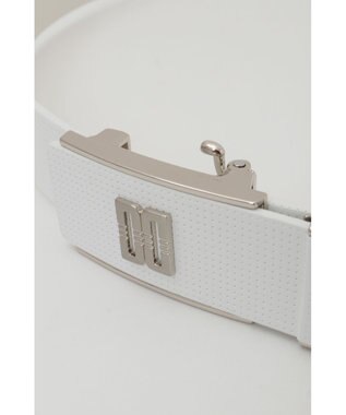 DAKS DAKS GOLF DDロゴ レザーオートマチックベルト スノーホワイト