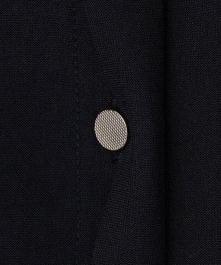 J.PRESS LADIES 【冷房対策に】シアードライトリコット クルーネック カーディガン ネイビー系