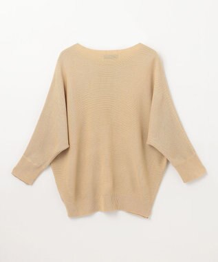 ANY 【洗濯機可/UVカット】アクリルガータードルマンニット イエロー