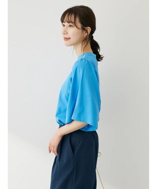 Green Parks 汗じみ防止袖ギャザープルオーバー Off White