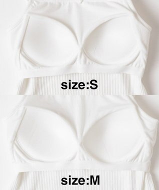 WEGO 【カップ付き】nachumoreホルターネックキャミ ホワイト