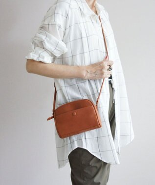 TIDEWAY NUTS ショルダーバッグ ブラウン