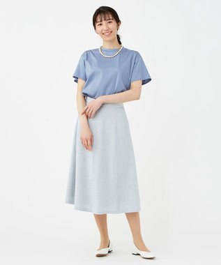 KASHIYAMA 【抗菌消臭】クレンゼ Teeシャツ ライトブルー