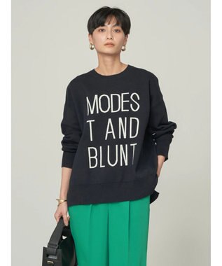 AMERICAN HOLIC ロゴニットプルオーバー Navy