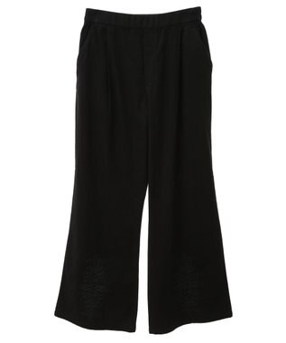 CRAFT STANDARD BOUTIQUE 刺繍入ツイルパンツ Black