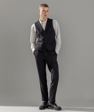 JOSEPH HOMME 【LEON 掲載】ドビージャージー　ジレ グレー系