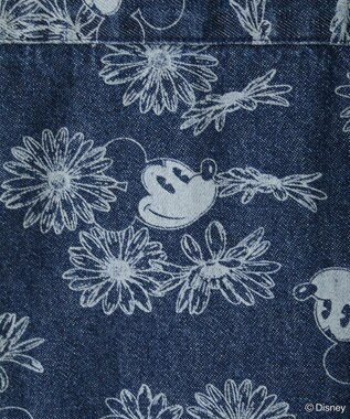 Green Parks ミッキー＆フレンズ／花柄デニムシャツ Indigo